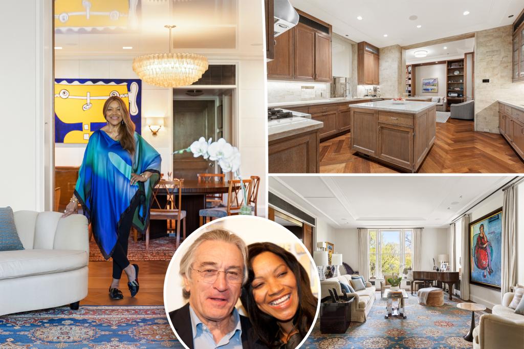 Grace Hightower, Robert De Niro's ex-wife, finds a buyer for their marital home across from Central Park